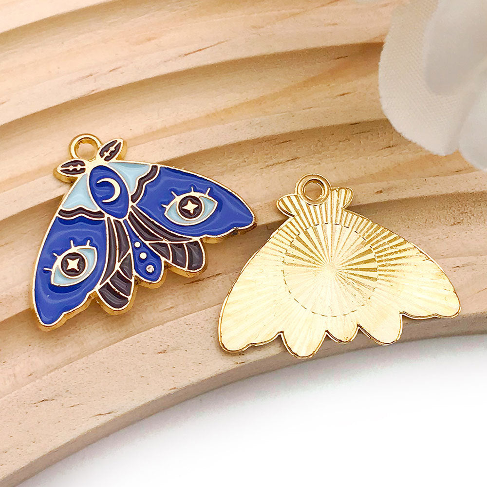 WWholesale Insect Butterfly Moth DIY Necklace Pendant Accessories